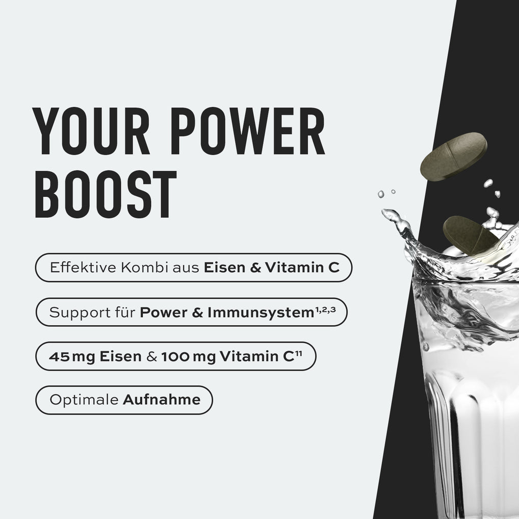 Eisen + Vitamin C